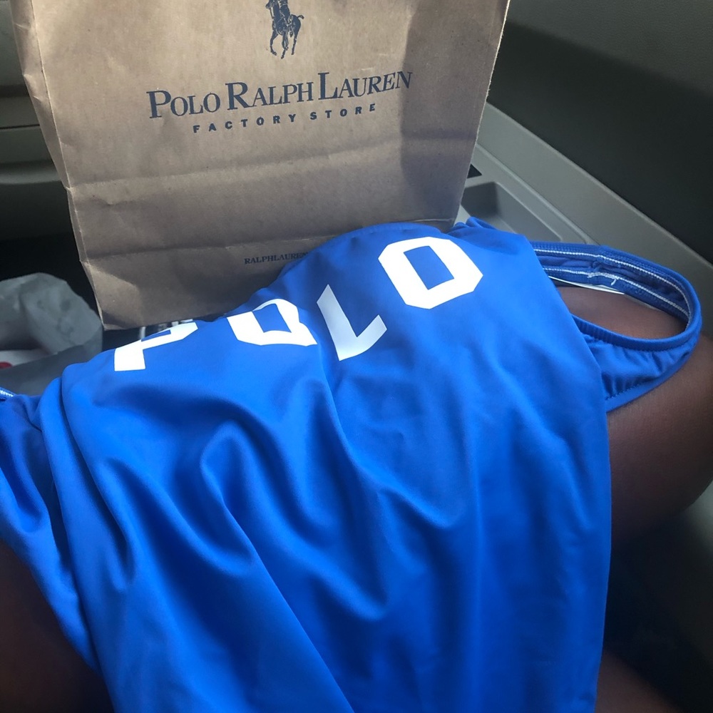 Polo bathing suit